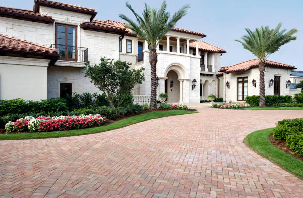 Best Brick Driveway Pavers  in Tyro, NC